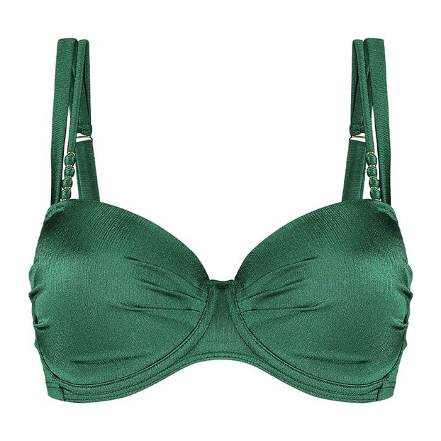 Cyell Bademode Treasure Green Vorgeformtes Bikini Oberteil