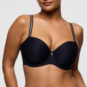 Primadonna Twist Twist Side Vorgeformter Balconette BH in Charbon