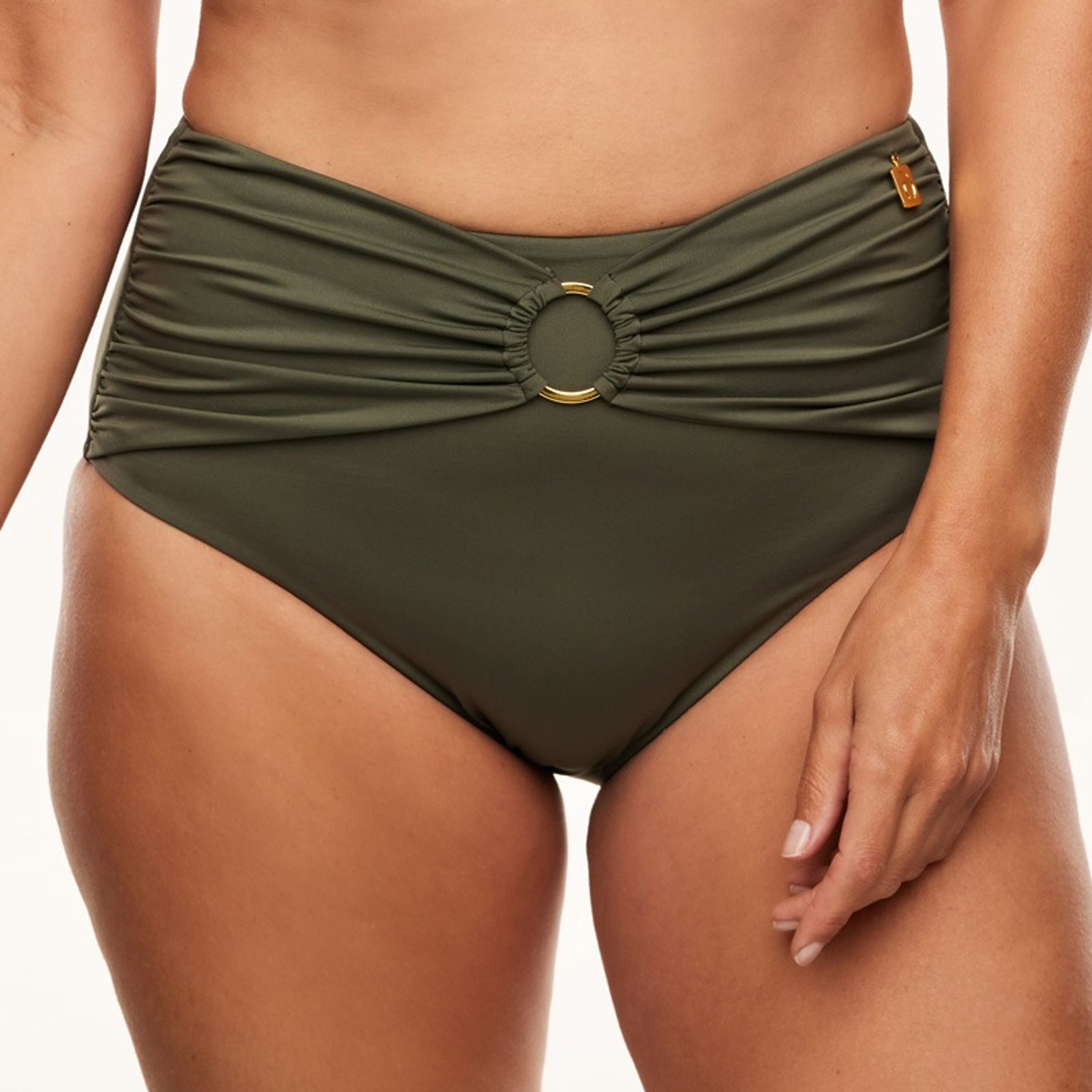 Under the Olive Tree High Waist Bikini Hose