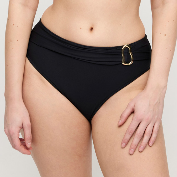 Primadonna Swim Uvita Hoog Bikinibroekje Zwart