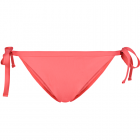 Solid Bikini Hose mit Seitlichen Bändern