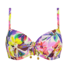 Fluid Flowers Vorgeformter Bikini Oberteil