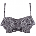 Run Wild Bandeau Bikini-Oberteil