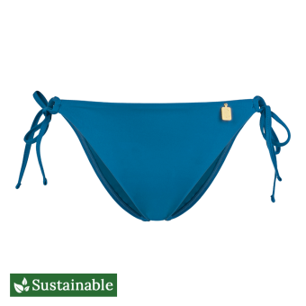 Ocean Blue Bikini Hose mit Seitlichen Bändern