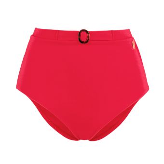 Cherry Pink High Waist Bikini Hose