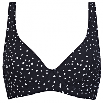 Dots of Summer Plunge Bikini Oberteil