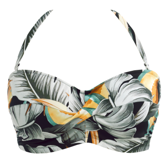 Bamboo Grove Bandeau Bikini Oberteil