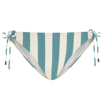 Bella Stripe Bikini Hose mit Seitlichen Bändern