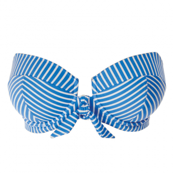 Beach Hut Bandeau Bikinioberteil