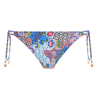 Boho Breeze Bikini Hose mit Seitlichen Bändern