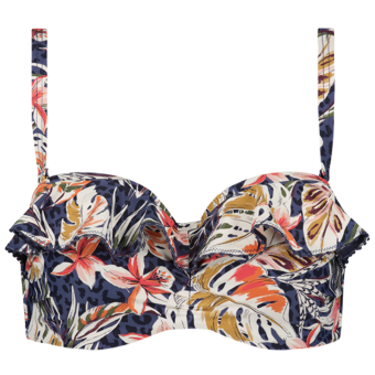 Botanic Beauty Bandeau Bikini Oberteil