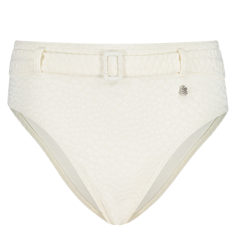 Cloud Dancer High Waist Bikini Hose
