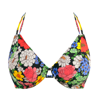 Floral Haze Neckholder Bikini Oberteil