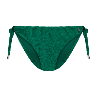 Fresh Green Bikini Hose mit Seitlichen Bändern