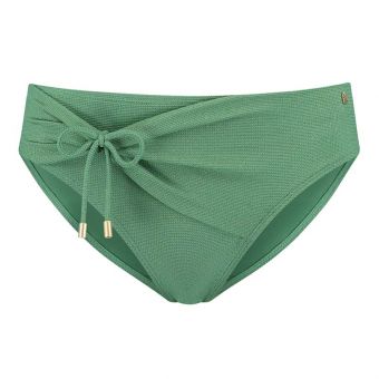 Green Shimmer Hohe Bikini Hose