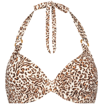 Leopard Love Vorgeformter Bikinitop