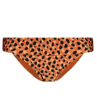 Leopard Spots Bikini Hose mit Umschlag
