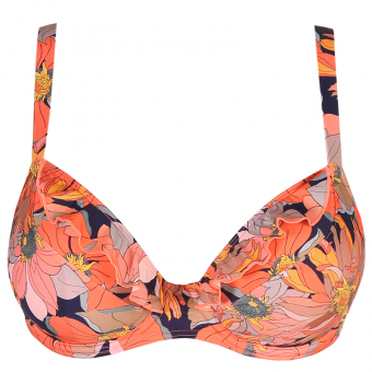 Melanesia Plunge Bikini Oberteil