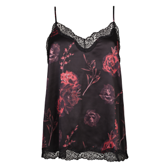 Midnight Rose Pyjama Top