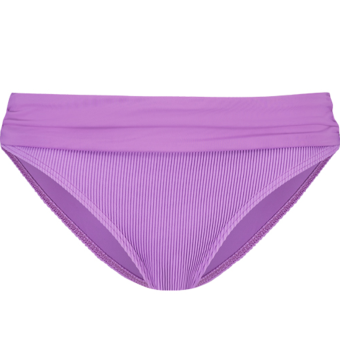 Purple Rain Bikini Hose mit Plissee Falten