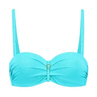 Sea Sparkle Bandeau Bikini Oberteil