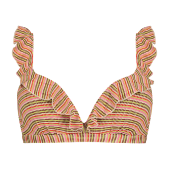 Woodstock Plunge Bikini Oberteil