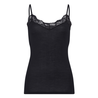 Woolen Lace Top mit Spaghettiträgern
