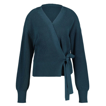 Wrap Knit Wickelstrickweste