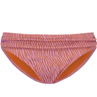 Zumba Zebra Bikini Hose mit Plissee Falten