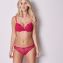Simone Pérèle Eden Chic string en push-up BH in Klaproos