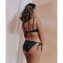 Annadiva Swim Dots of Summer Plunge Bikinitop Black