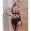 Annadiva Swim Dots Of Summer Hoog Bikinibroekje Black