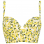 Annadiva Swim Lemonade Longline Bikinitop Citron