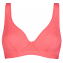 Annadiva Swim Solid Plunge Bikinitop Coral