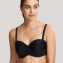 Panache Swim Anya Riva Bandeau Bikinitop Black