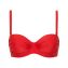 Beachlife Chinese Red Bandeau Bikinitop