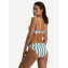 Beachlife Bella Stripe Bikini Hose mit Umschlag
