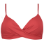 Beachlife Cardinal Red Twist Bikinitop 