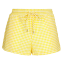 Annadiva Swim Checky Shorts Citron