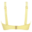 Annadiva Swim Checky Vorgeformtes  Balconette Bikini Oberteil Citron