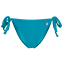 Annadiva Swim Crible Bikini Hose mit Seitlichen Bändern Petrol