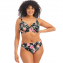 Elomi Swim Dark Tropics Plunge Bikinitop Black