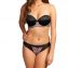 Freya Deco Darling Strapless BH Noir en string