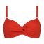 Beachlife Fiery Red Bandeau Bikini Oberteil