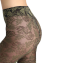 Oroblu Floral Lace Panty 40 Denier Black Olive