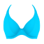 Freya Jewel Cove Neckholder Bikinitop Plain Turquoise
