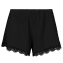 Annadiva Nachtwäsche Lacy Black Shorts