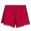 Annadiva Nachtwäsche Lacy Red Shorts