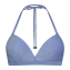 Beachlife Lavender Glitter Padded Triangle Bikini Oberteil