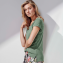 Essenza Luyza Uni Pyjamashirt Laurel Green